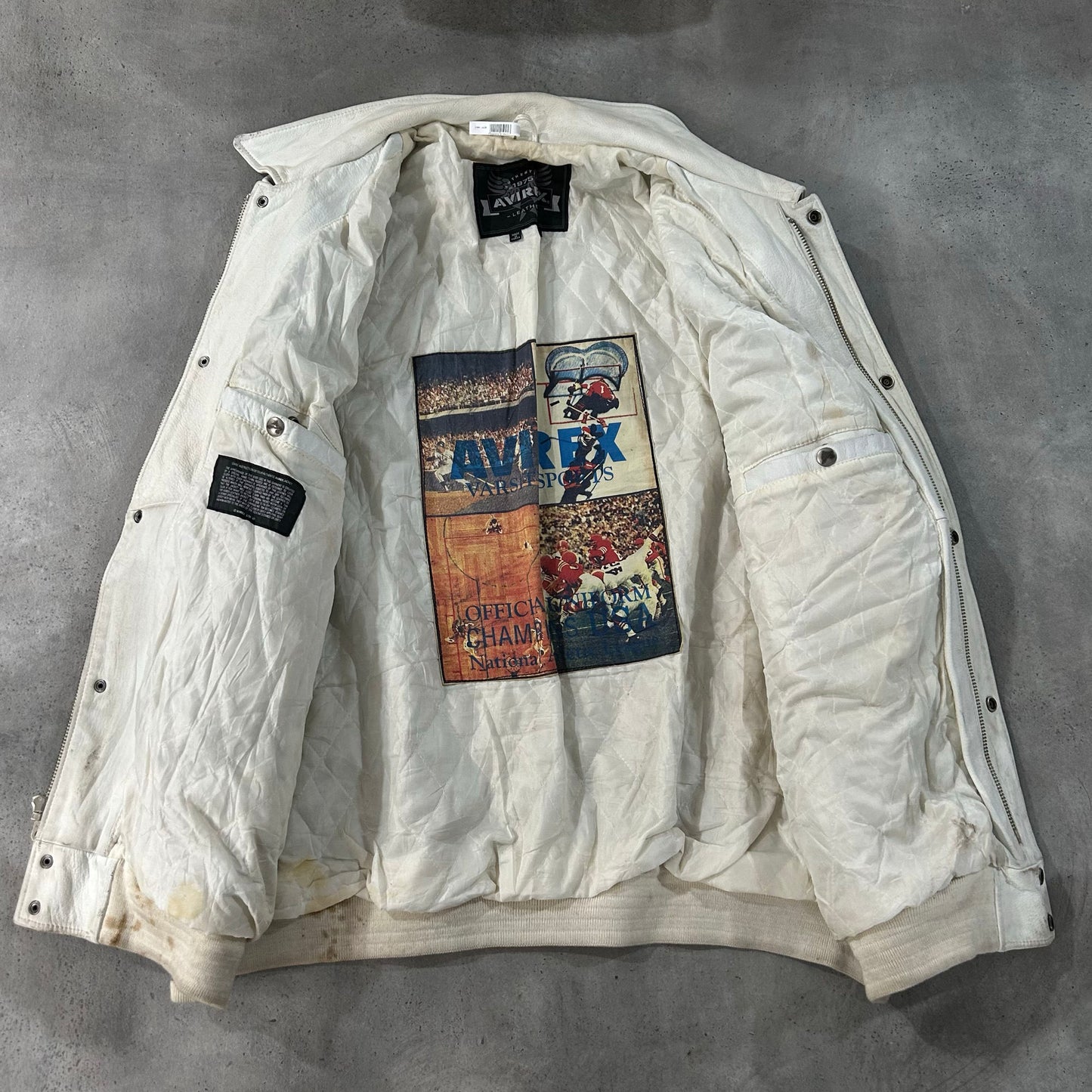Vintage Avirex Retro Varsity Jackets