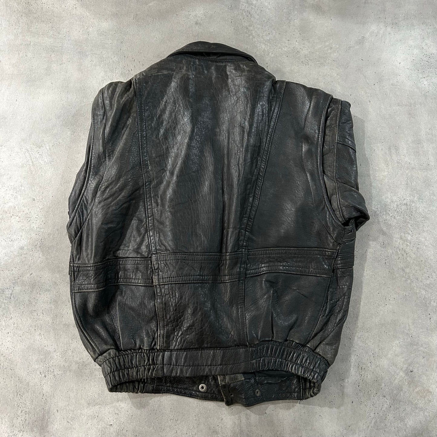 Vintage 70s-90s France Retro Leather Jackets