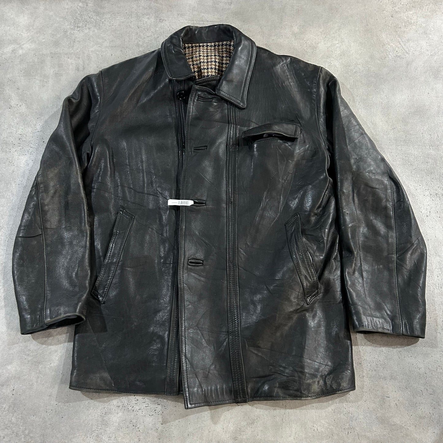 Vintage Mid-Length Leather Jackets