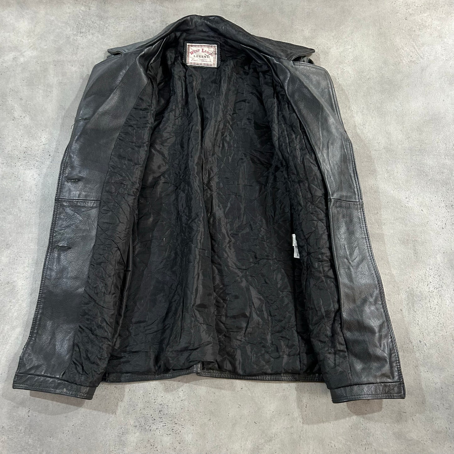 Vintage Retro Mid-Length Leather Jackets