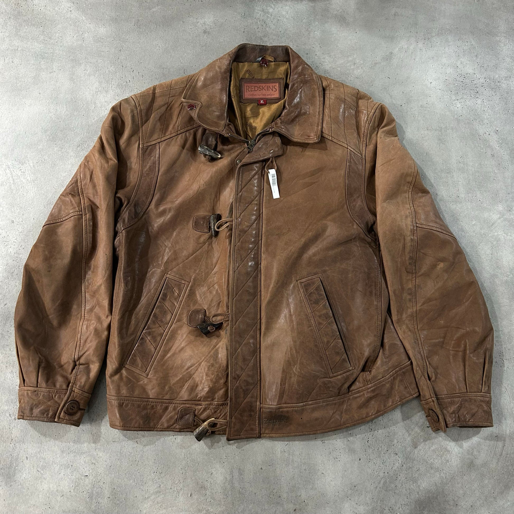 Vintage Redskins Retro Leather Jackets