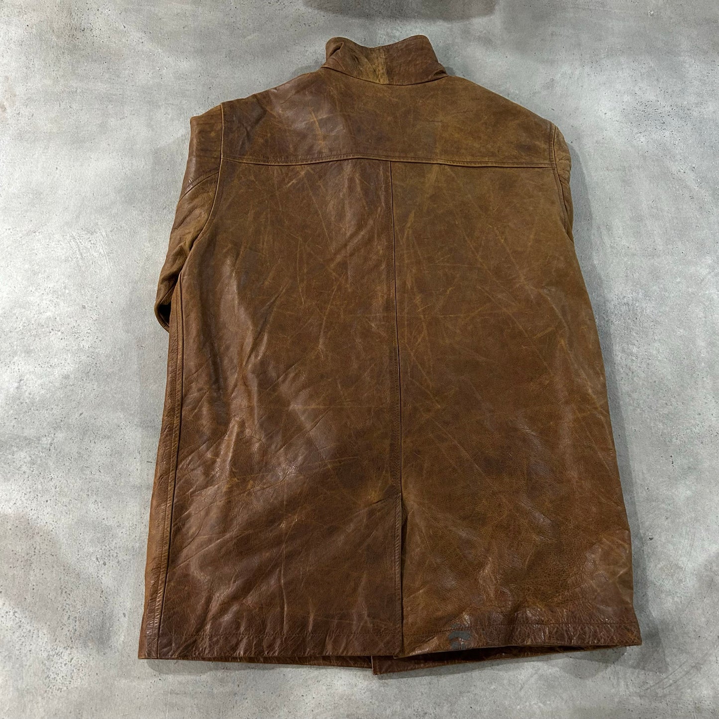 Vintage 70s-90s Gap Retro Mid-Length Leather Jackets