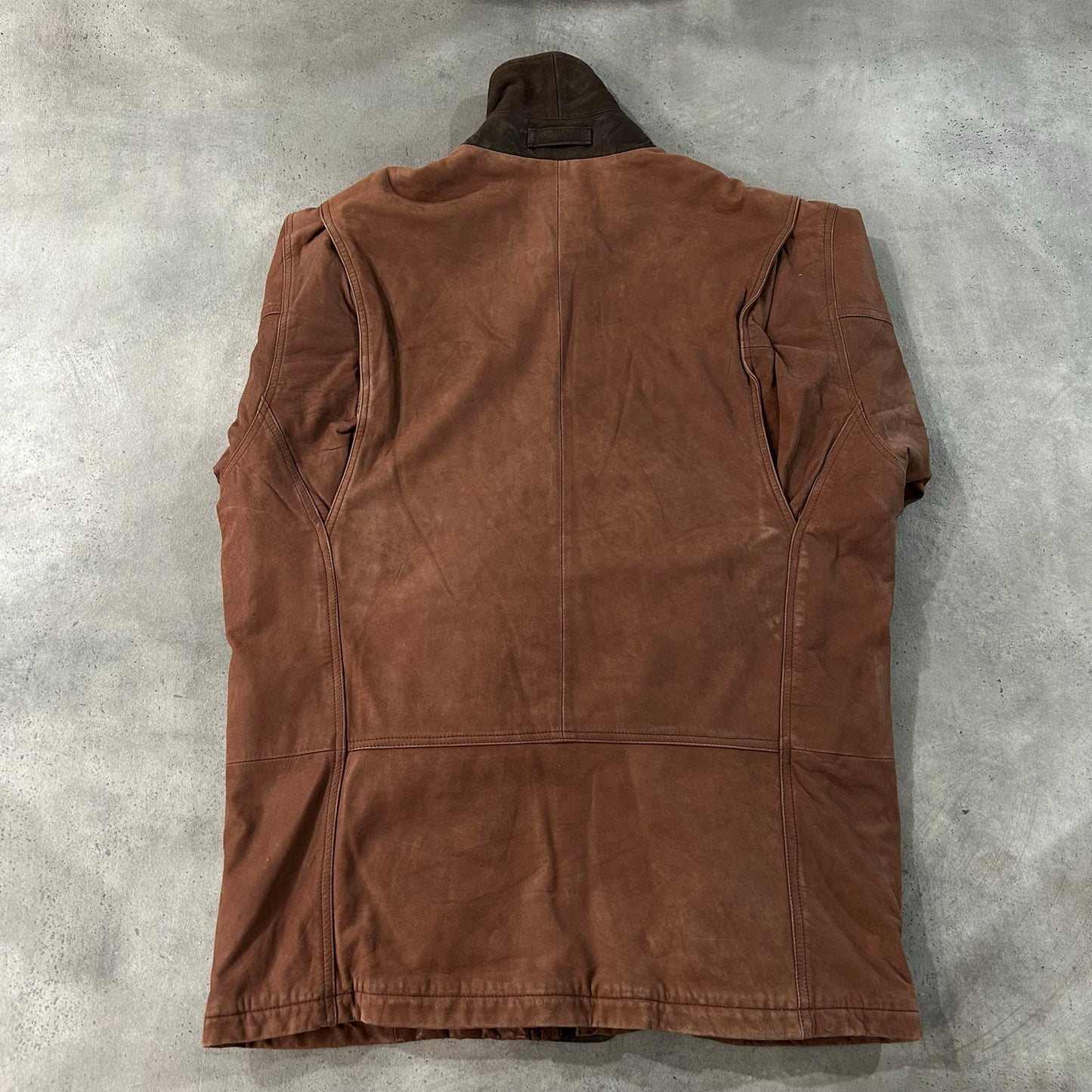 Vintage 70s-90s London Fog Retro Mid-Length Leather Jackets