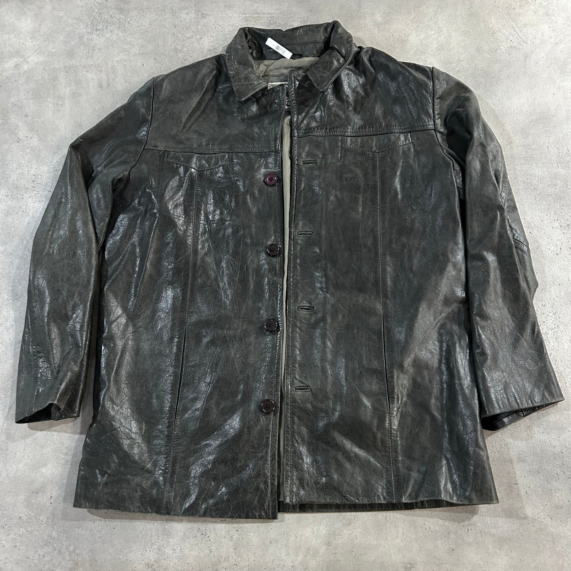 Vintage Mid-Length Leather Jackets
