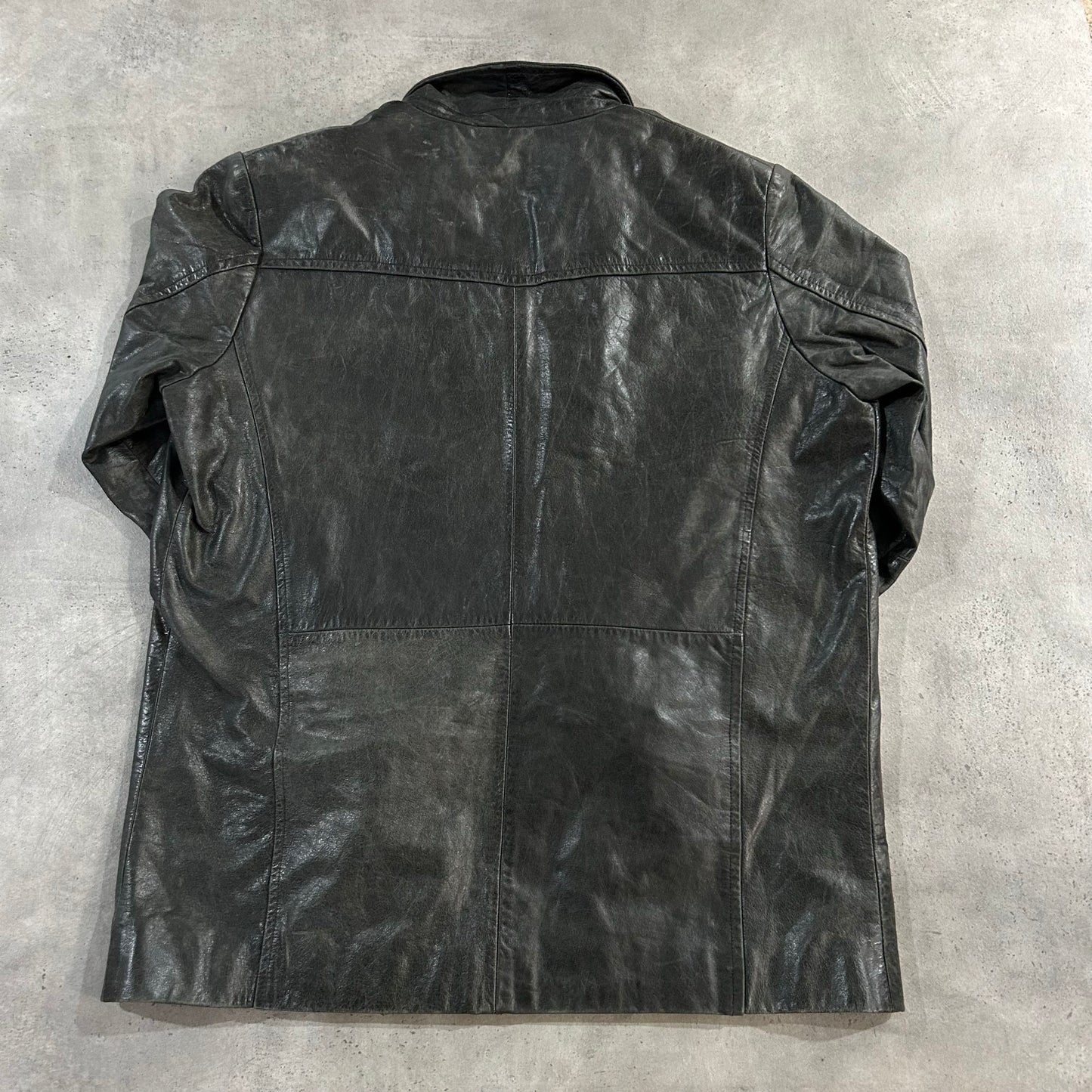 Vintage Mid-Length Leather Jackets
