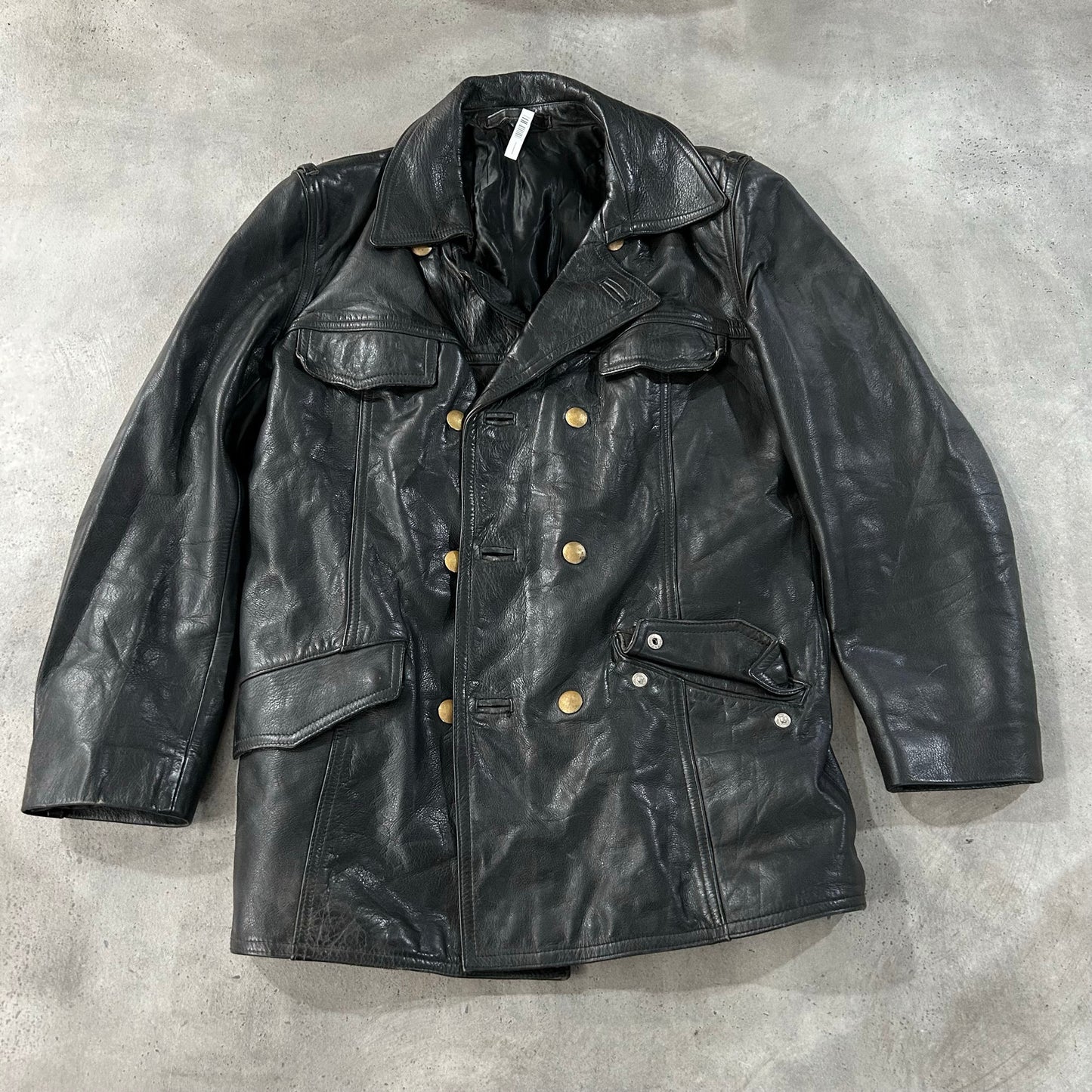 Vintage 70s-90s Germany Retro Mid-Length Leather Jackets