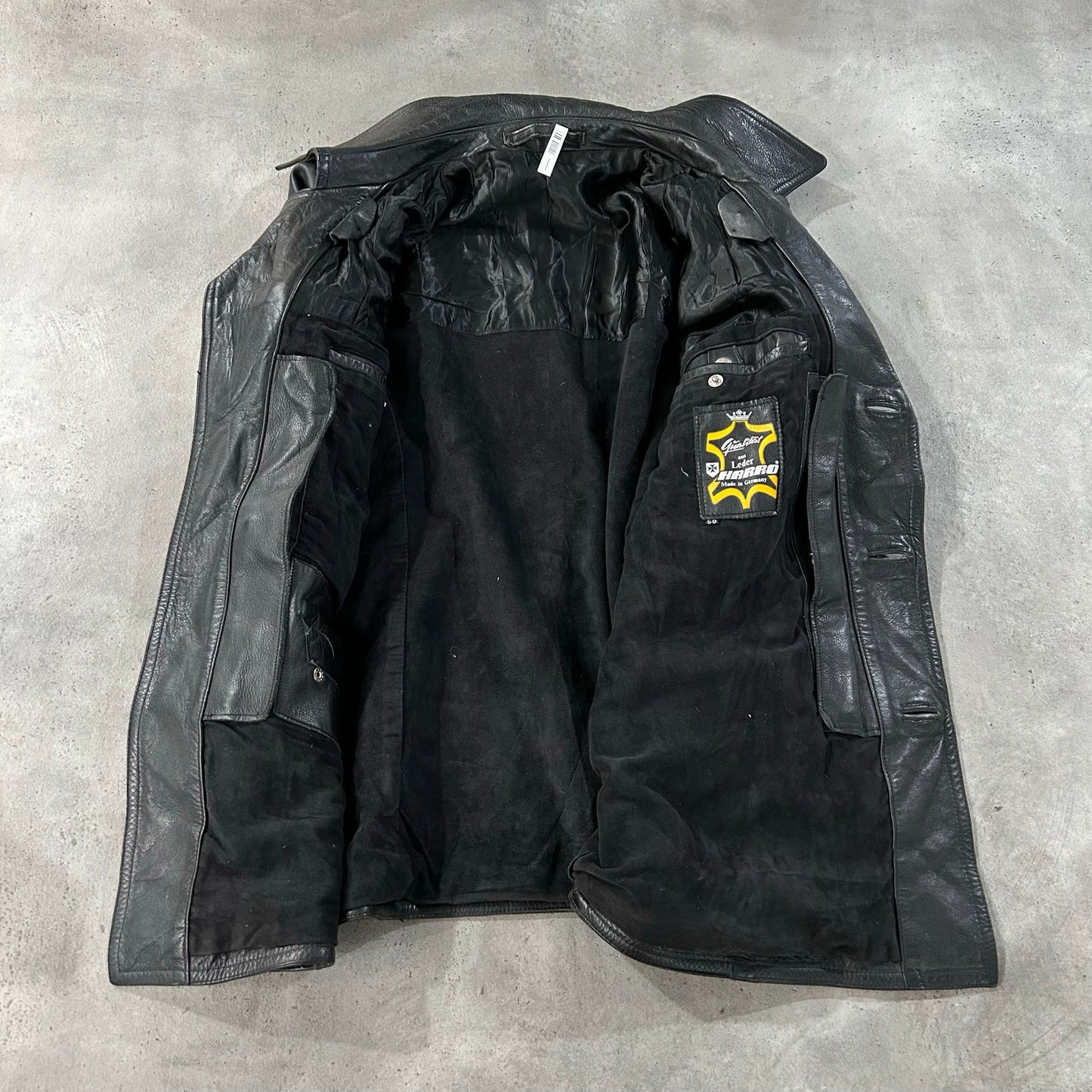 Vintage 70s-90s Germany Retro Mid-Length Leather Jackets