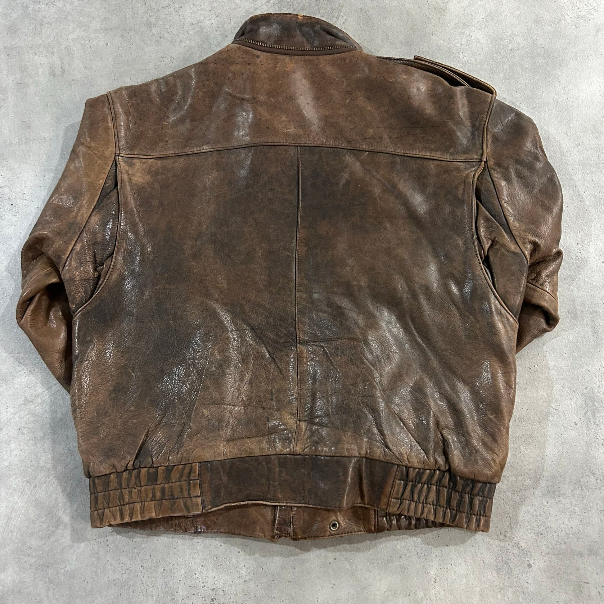 Vintage 70s-90s Military Flight Leather Jackets