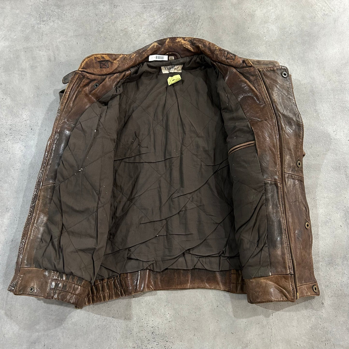 Vintage 70s-90s Military Flight Leather Jackets
