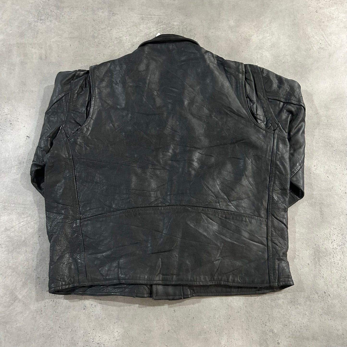 Vintage 70s-90s Retro Double Rider Leather Jackets