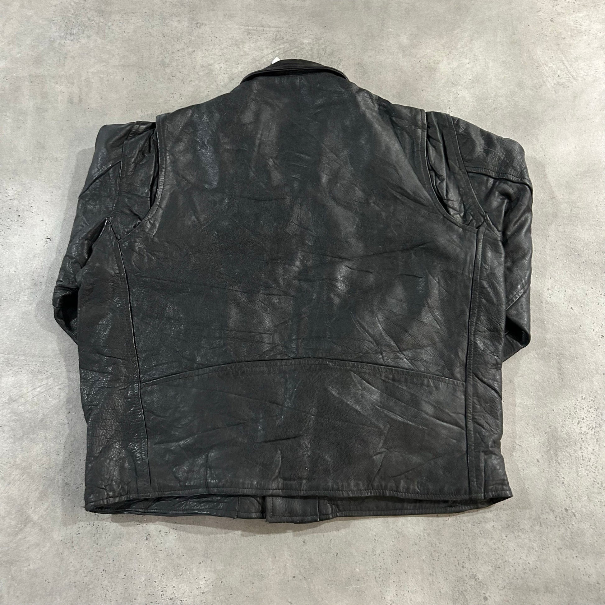 Vintage 70s-90s Retro Double Rider Leather Jackets
