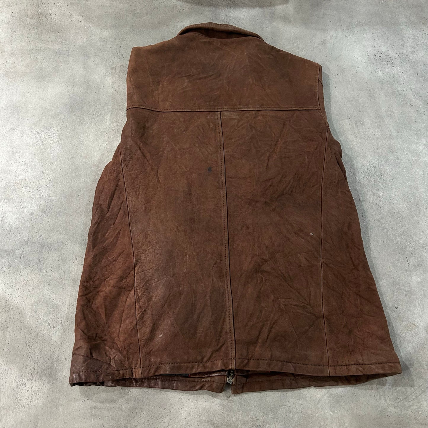 Vintage Mid-Length Leather Jackets