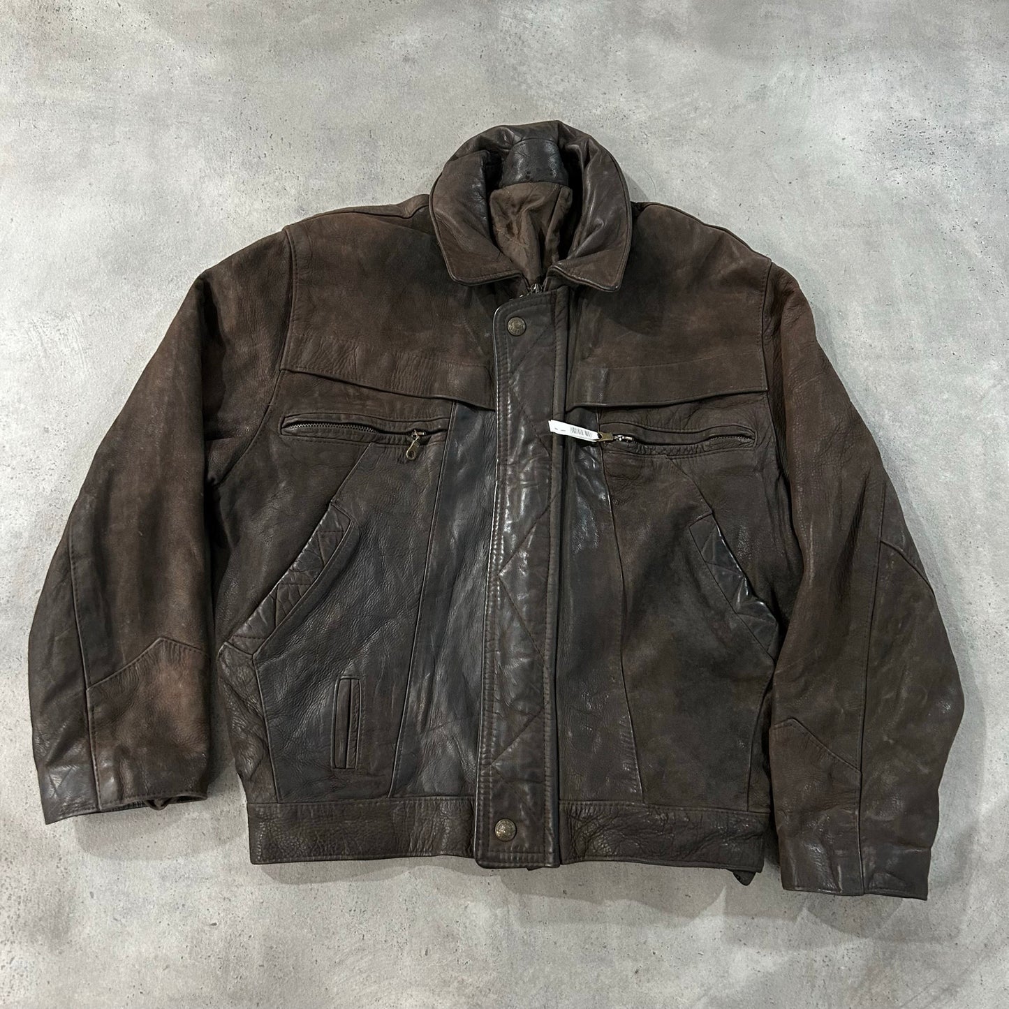Vintage 70s-90s France Retro Leather Jackets