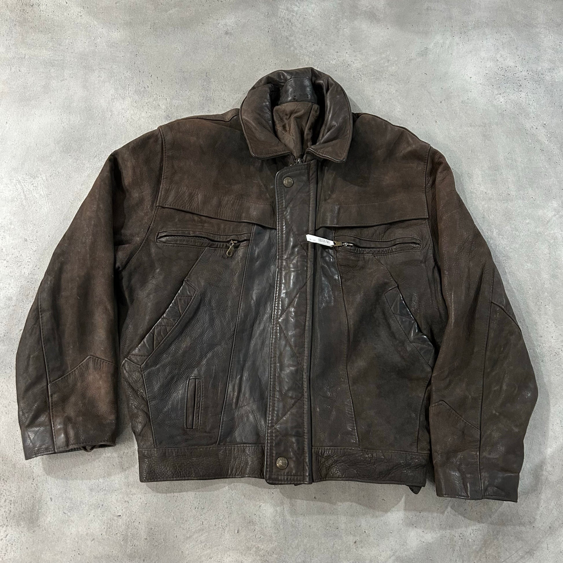 Vintage 70s-90s France Retro Leather Jackets
