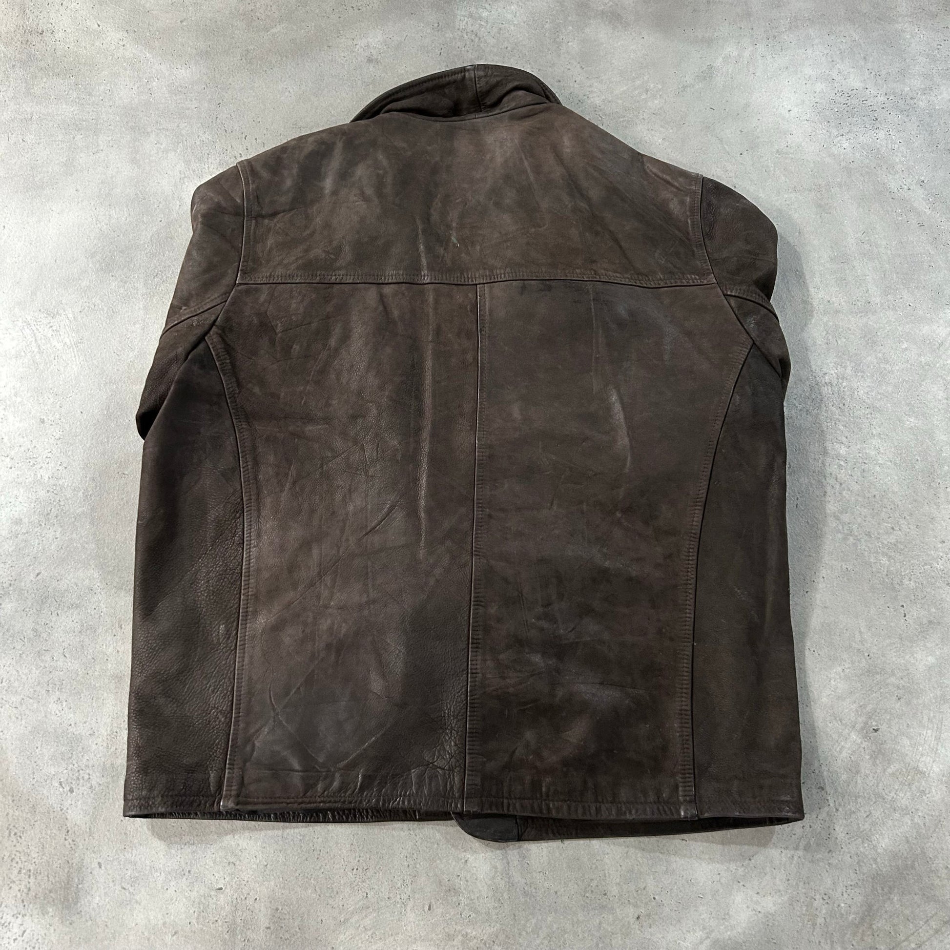 Vintage Italy Retro Leather Jackets