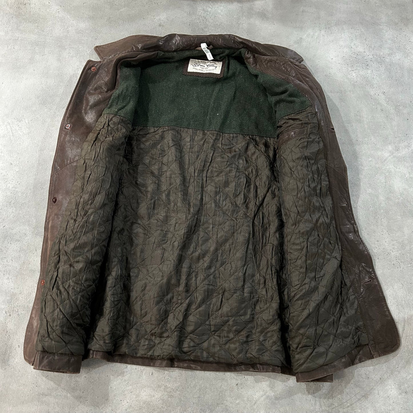Vintage Retro Mid-Length Leather Jackets
