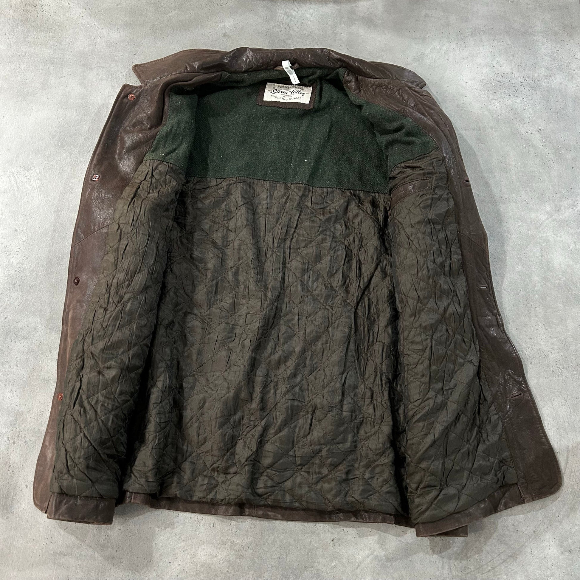 Vintage Retro Mid-Length Leather Jackets