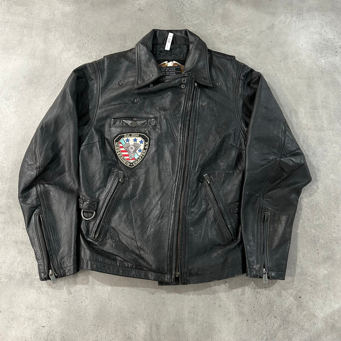 Vintage Harley-Davidson Retro Double Rider Leather Jackets
