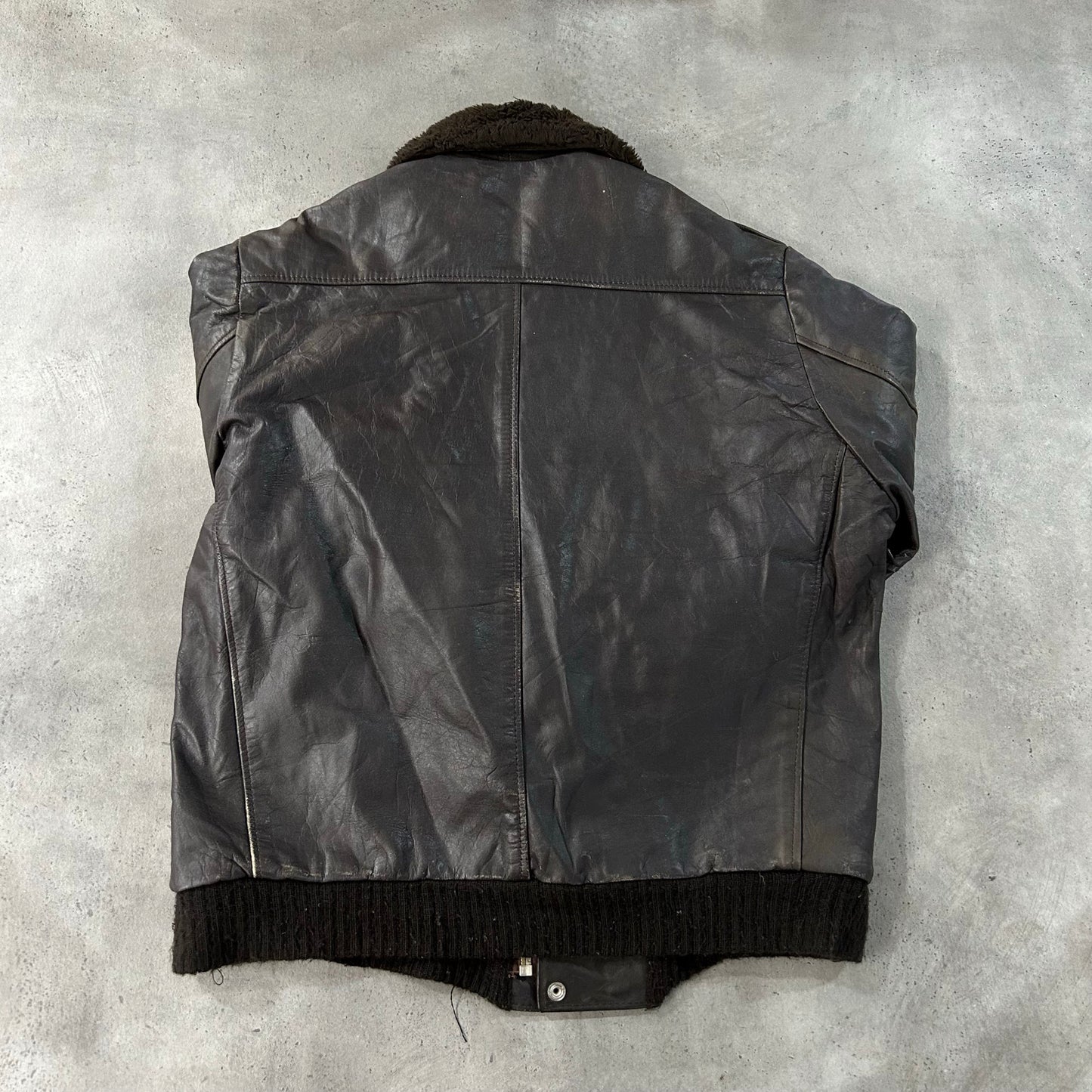 Vintage 70s-90s Military Flight Leather Jackets