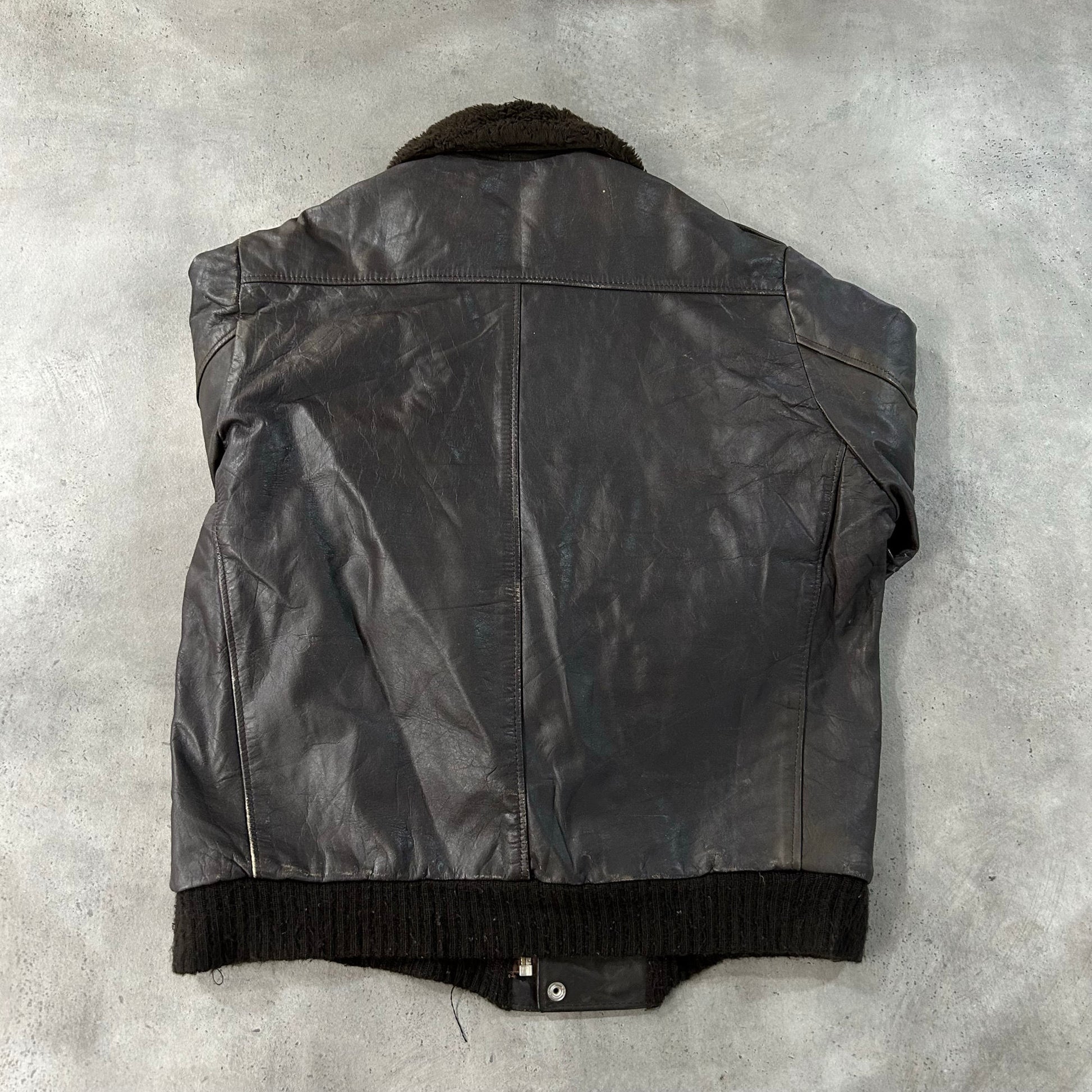 Vintage 70s-90s Military Flight Leather Jackets