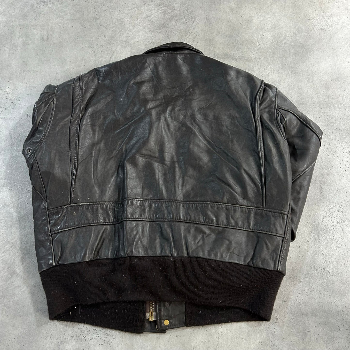 Vintage 70s-90s USA Schott Military Flight Leather Jackets