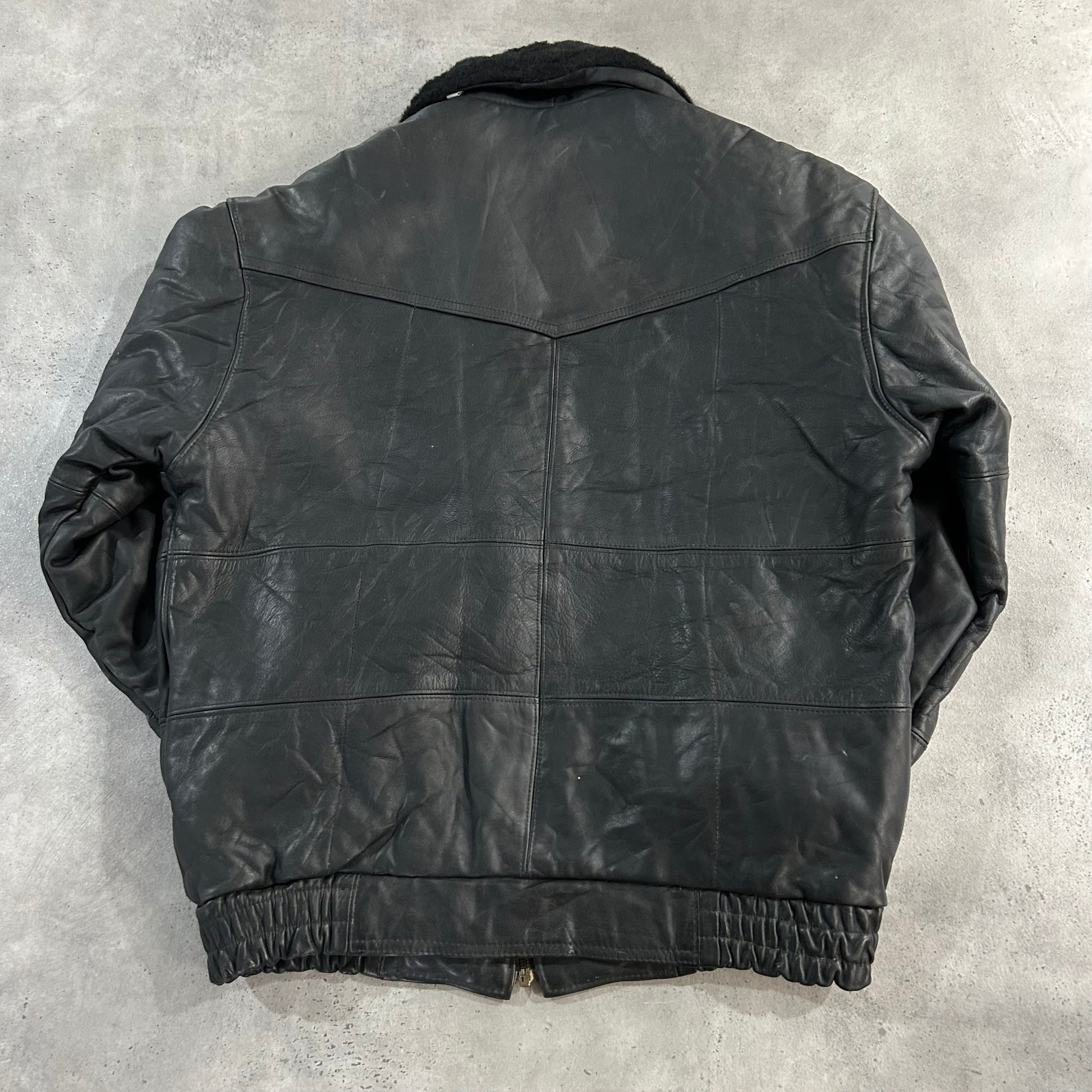 Vintage France Retro Flight Leather Jackets