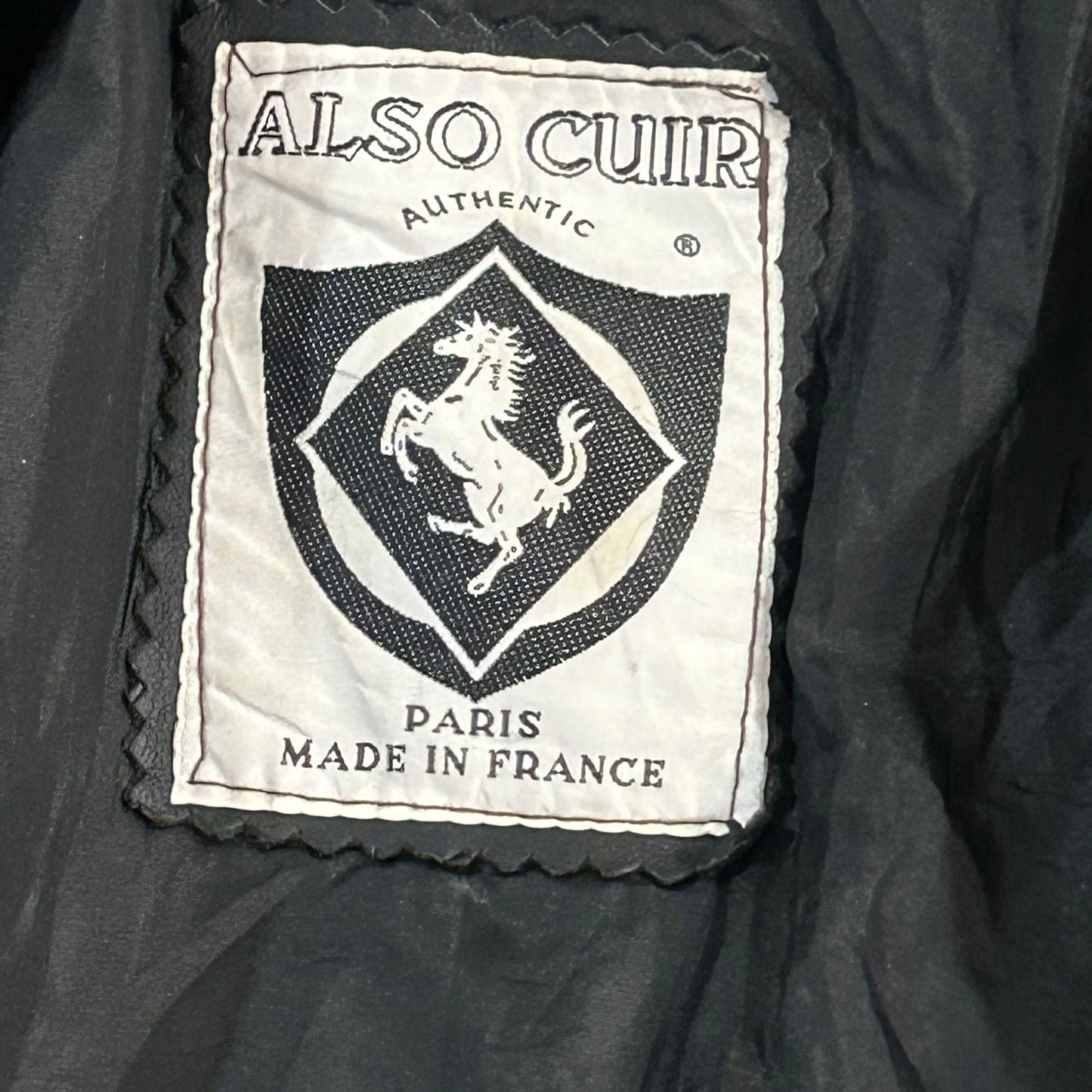 Vintage France Retro Flight Leather Jackets