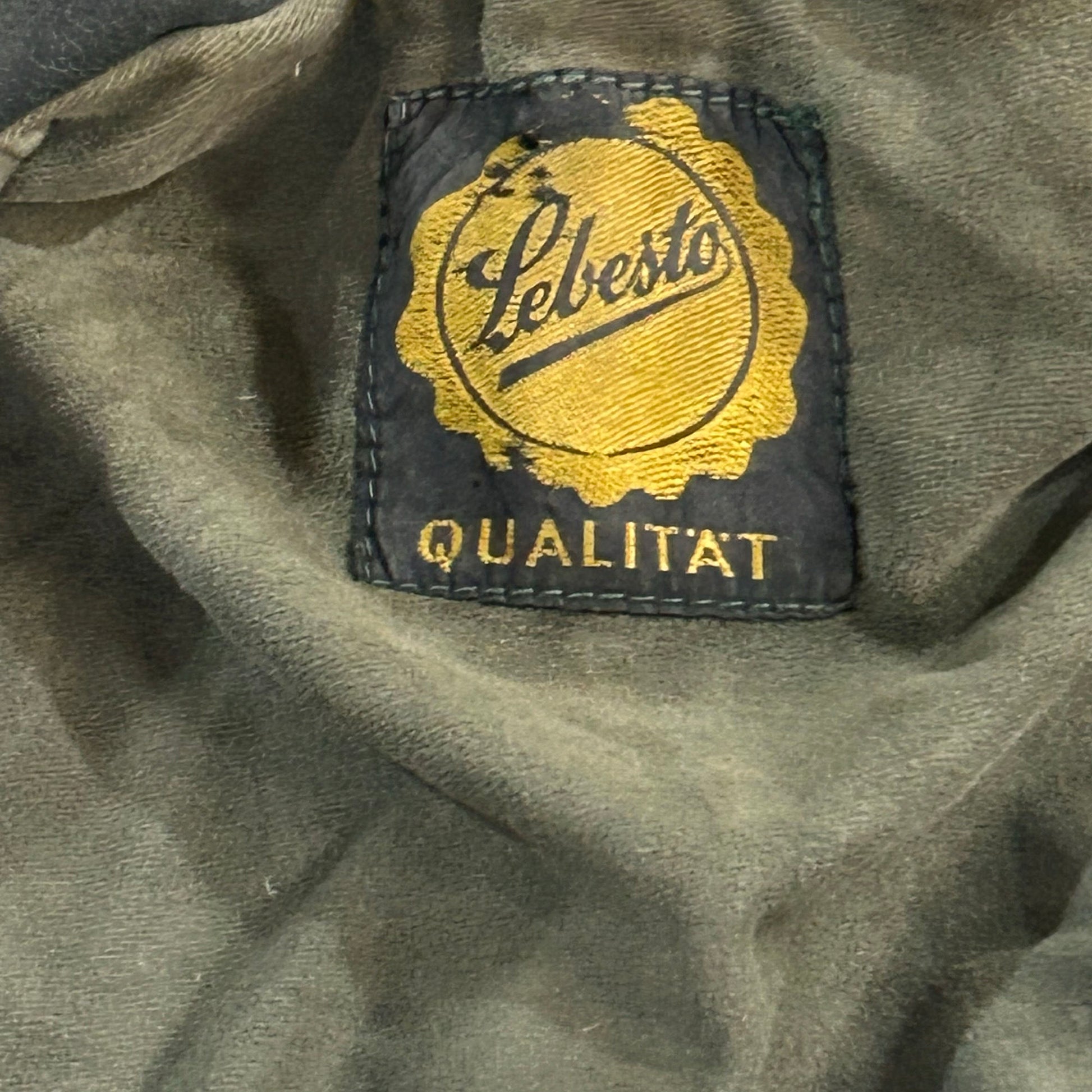 Vintage 50s-60s Germany Retro Double Rider Leather Jackets