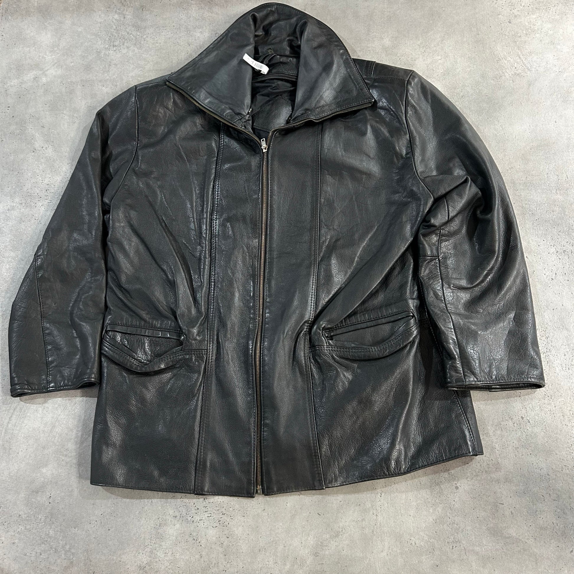 Vintage Mid-Length Leather Jackets