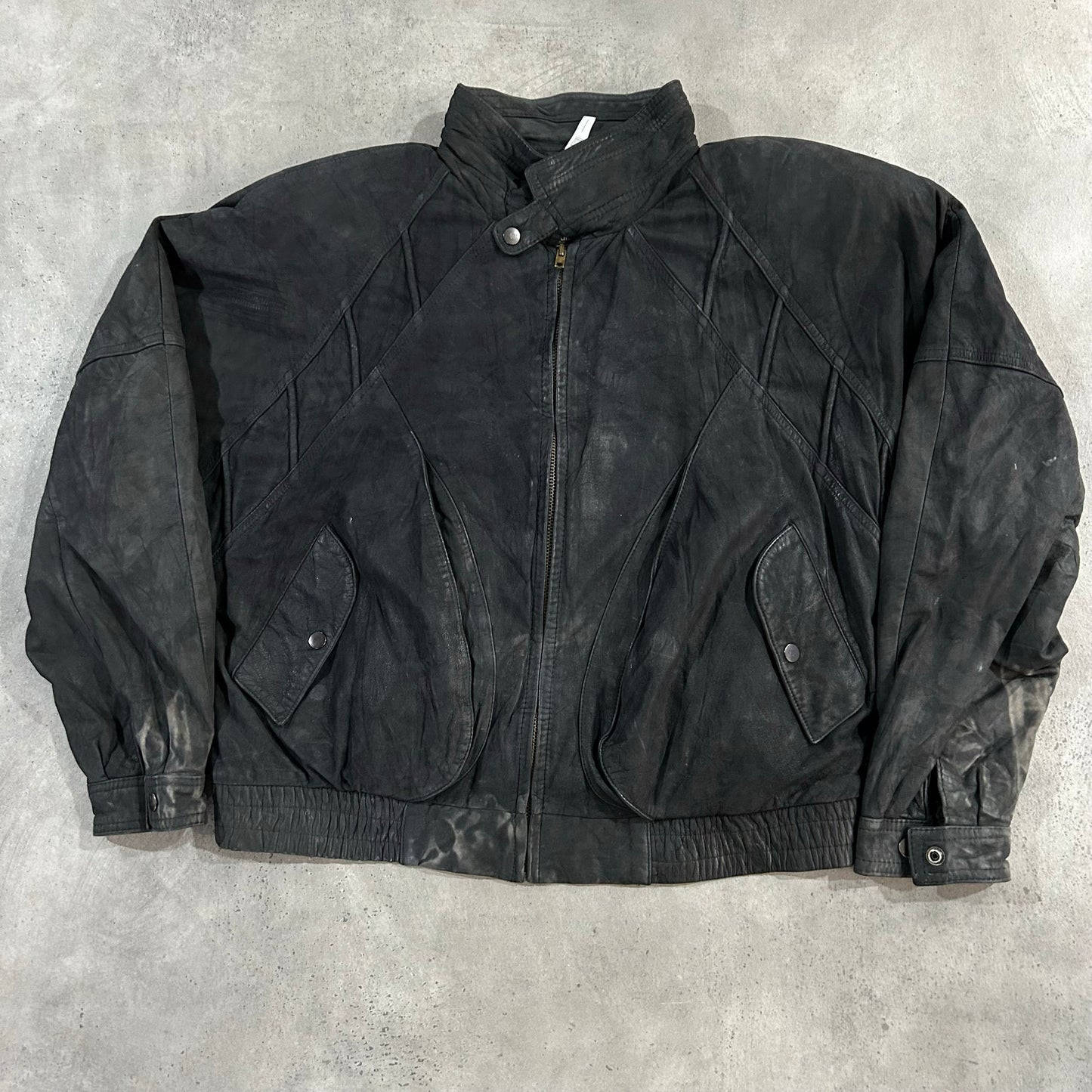 Vintage 70s-90s South Korea Retro Leather Jackets