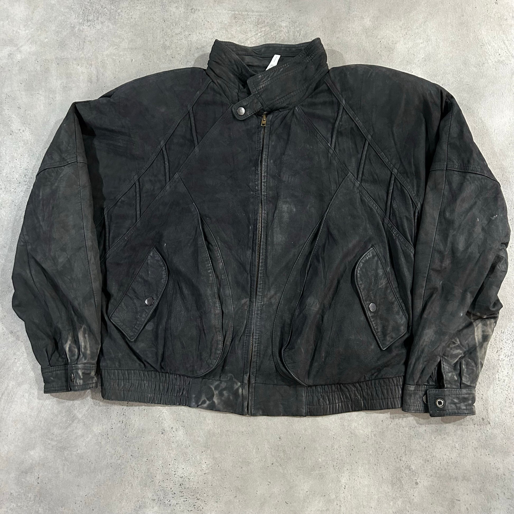 Vintage 70s-90s South Korea Retro Leather Jackets
