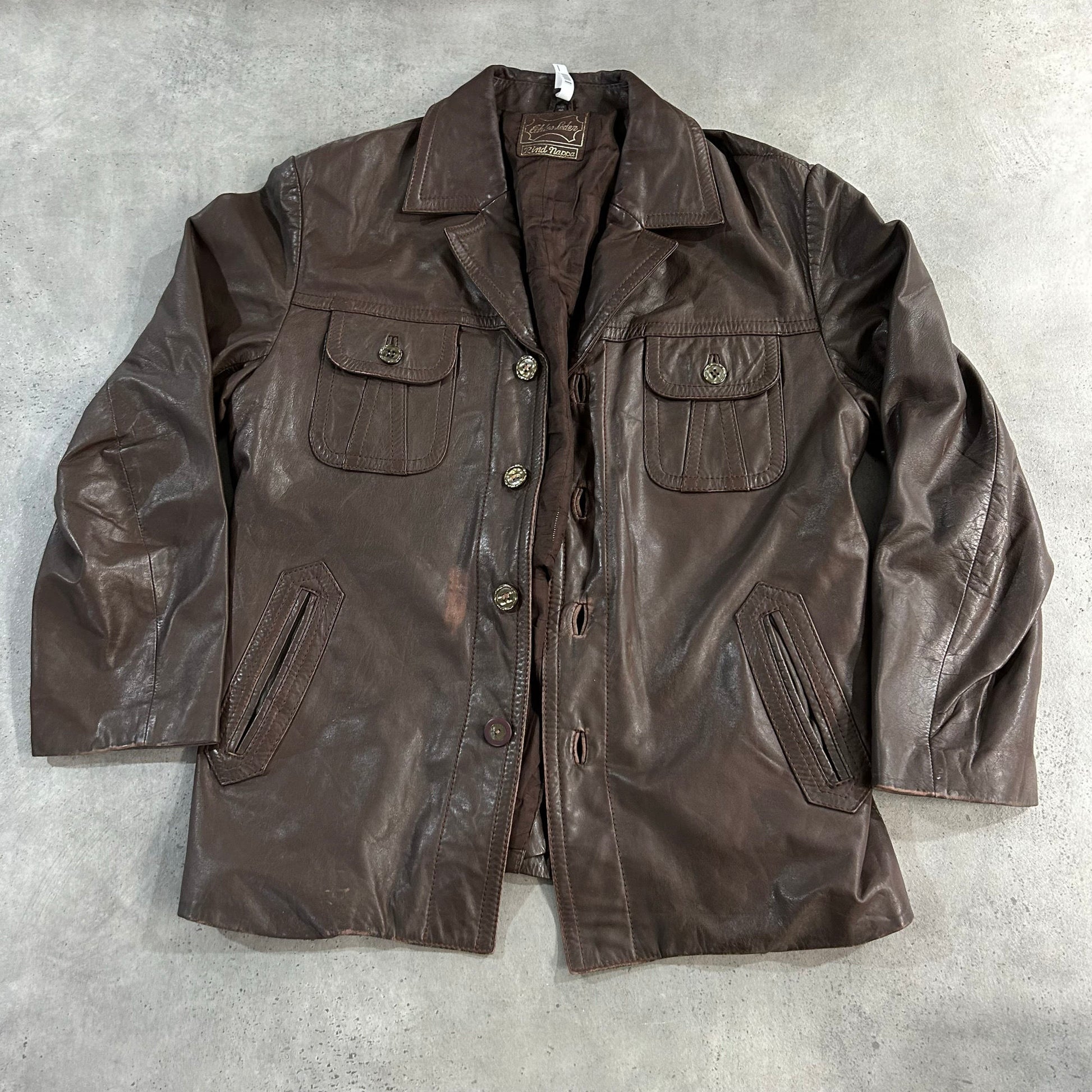 Vintage 70s-90s Germany Mid-Length Leather Jackets