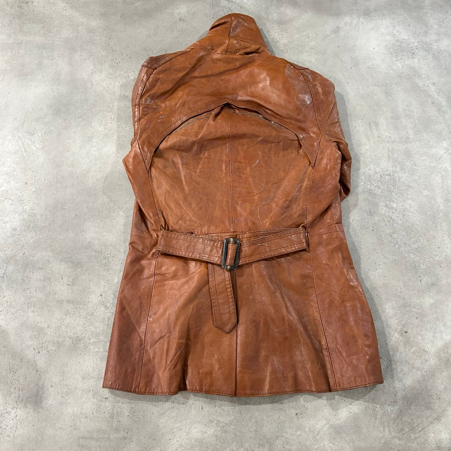 Vintage 70s-90s Netherlands Mid-Length Leather Jackets