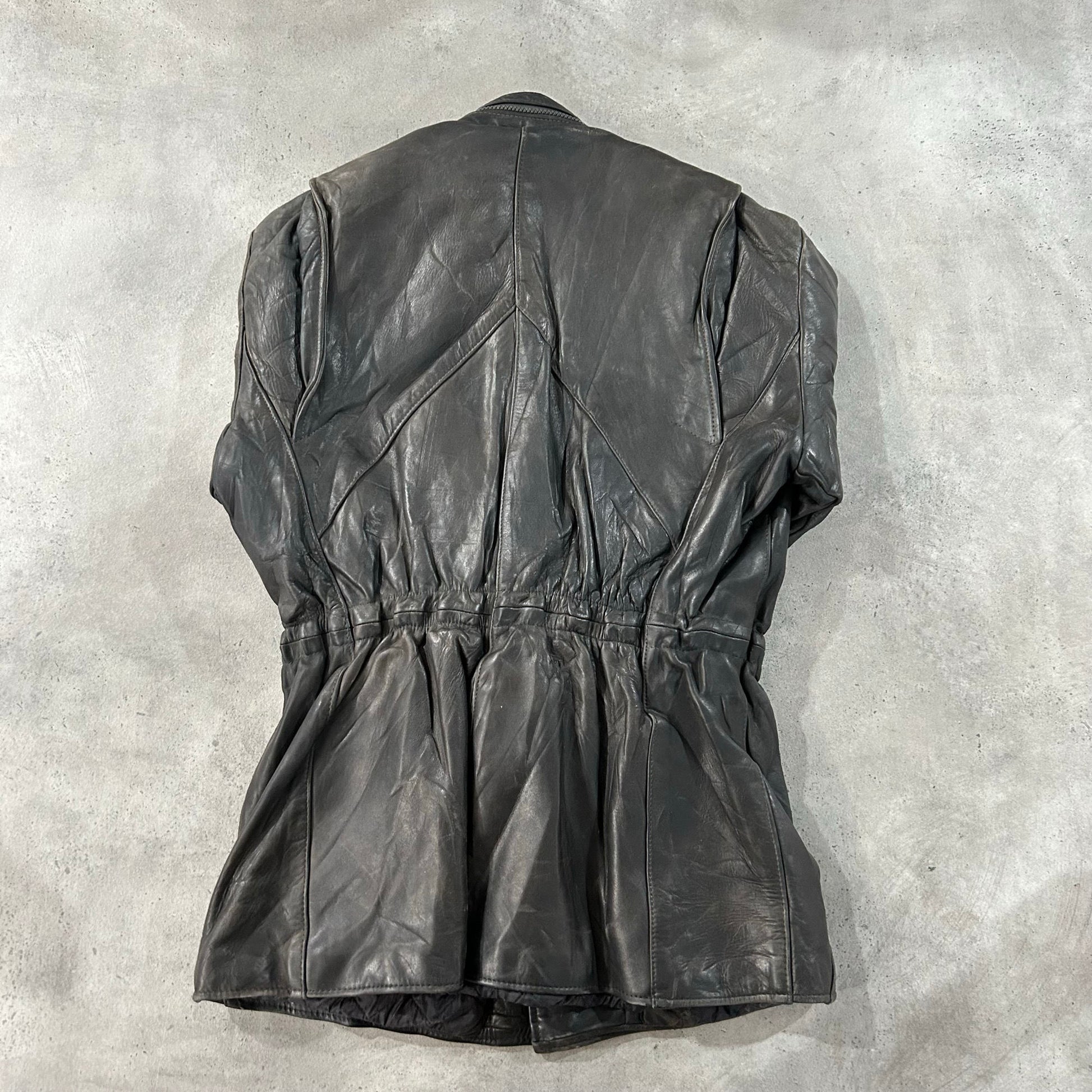 Vintage 70s-90s France Mid-Length Leather Jackets