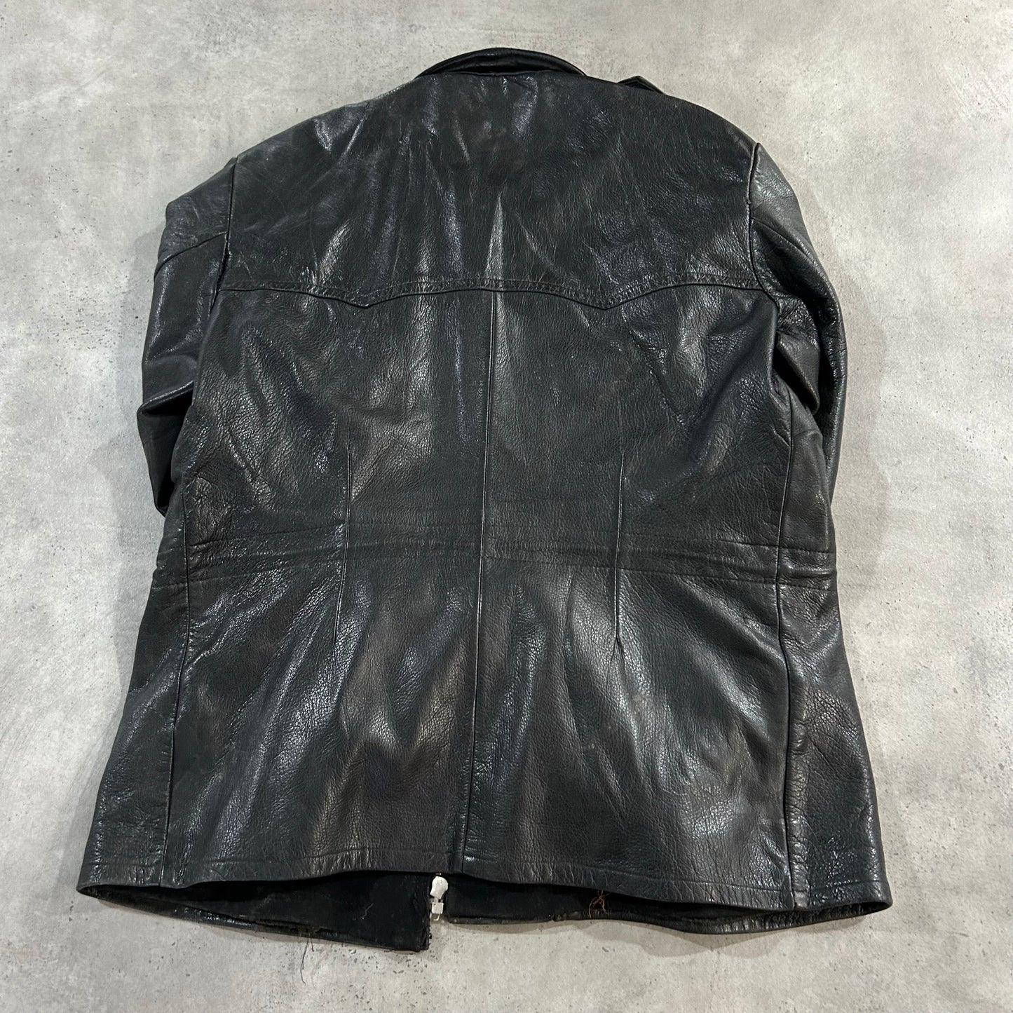 Vintage 50s-60s Sweden Military Leather Jackets