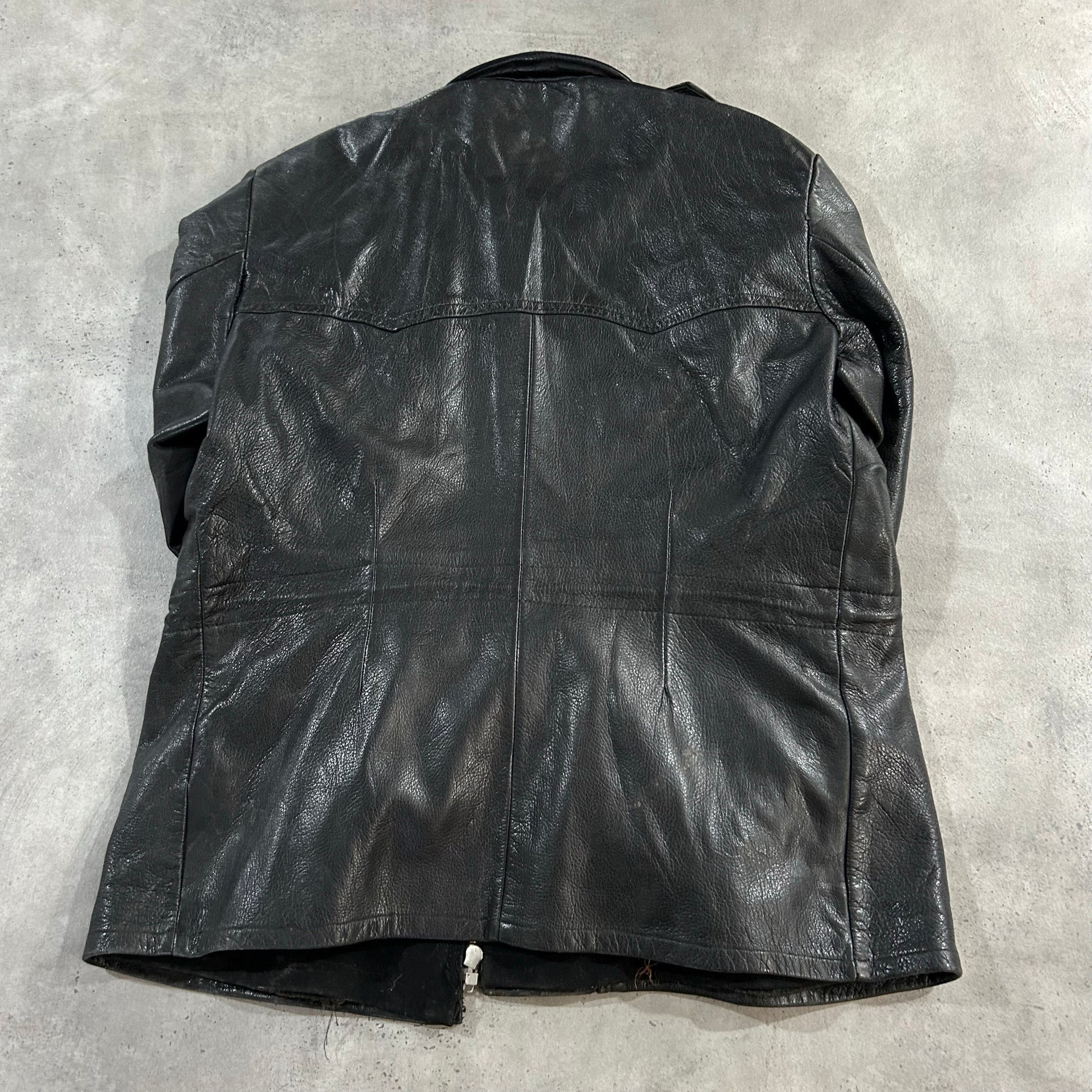 Vintage 50s-60s Sweden Military Leather Jackets