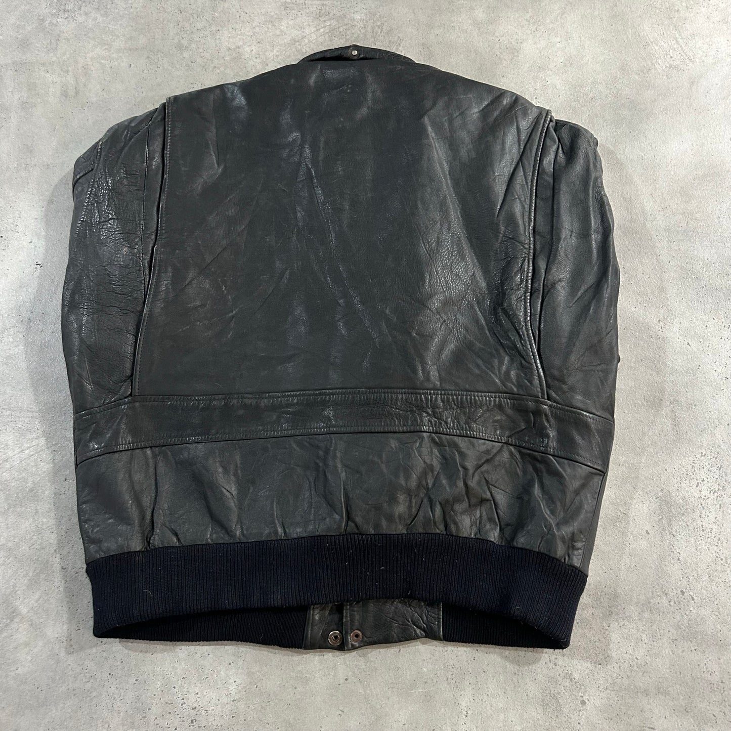 Vintage 70s-90s Military Flight Leather Jackets