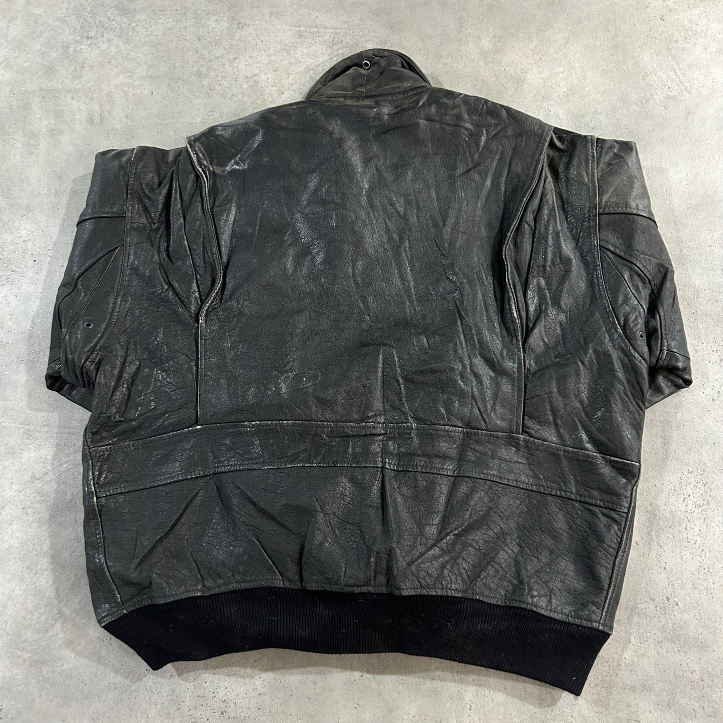 Vintage 70s-90s France Retro Flight Leather Jackets