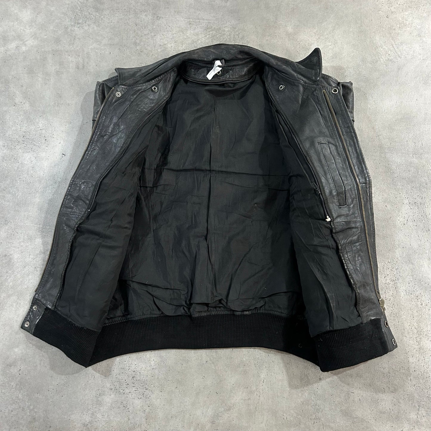 Vintage 70s-90s France Retro Flight Leather Jackets