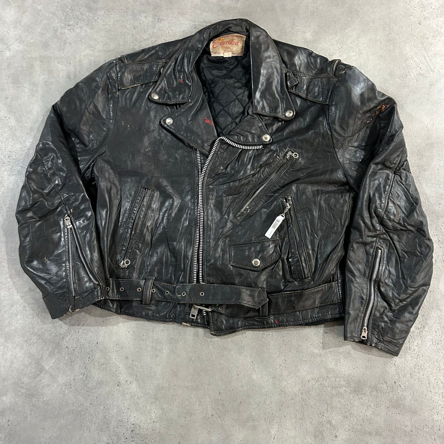 Vintage 70s-90s USA Retro Double Rider Leather Jackets