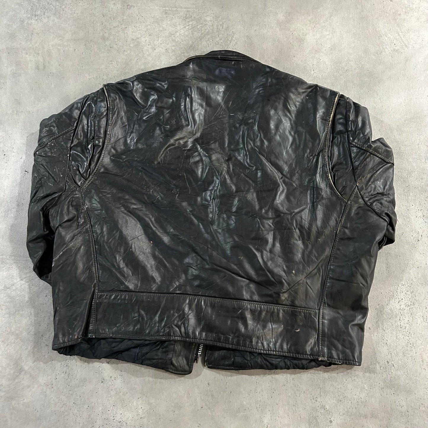 Vintage 70s-90s USA Retro Double Rider Leather Jackets