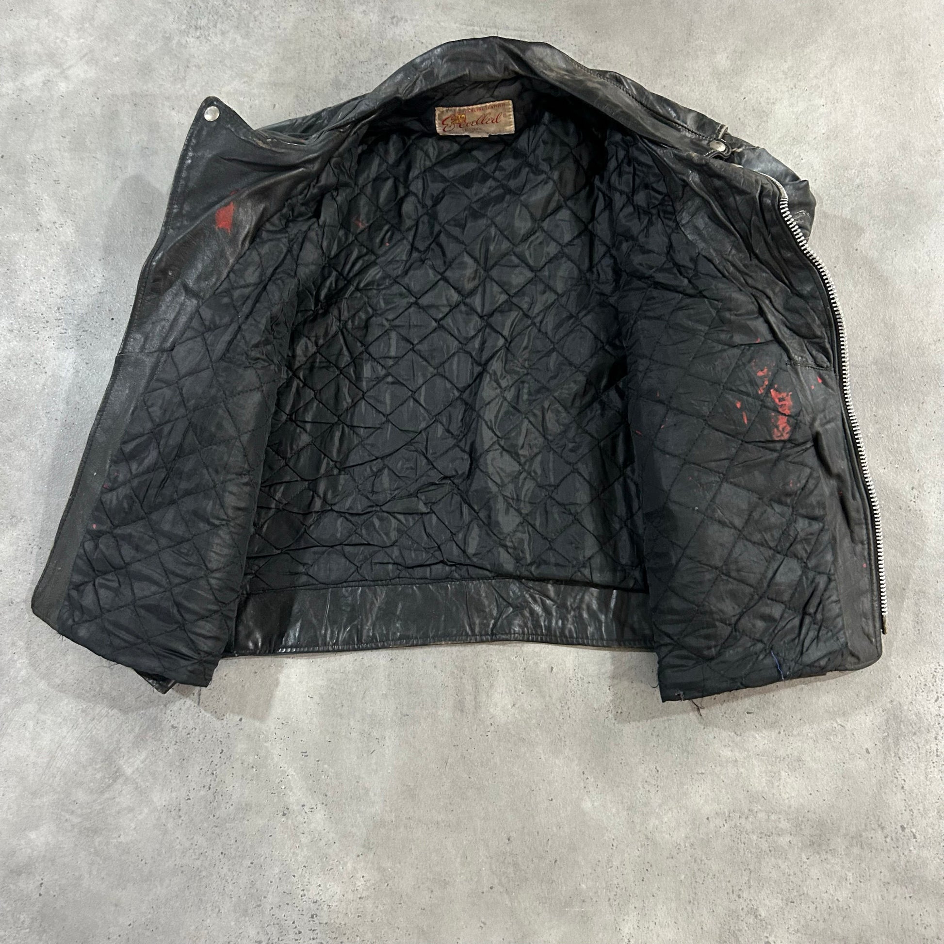 Vintage 70s-90s USA Retro Double Rider Leather Jackets