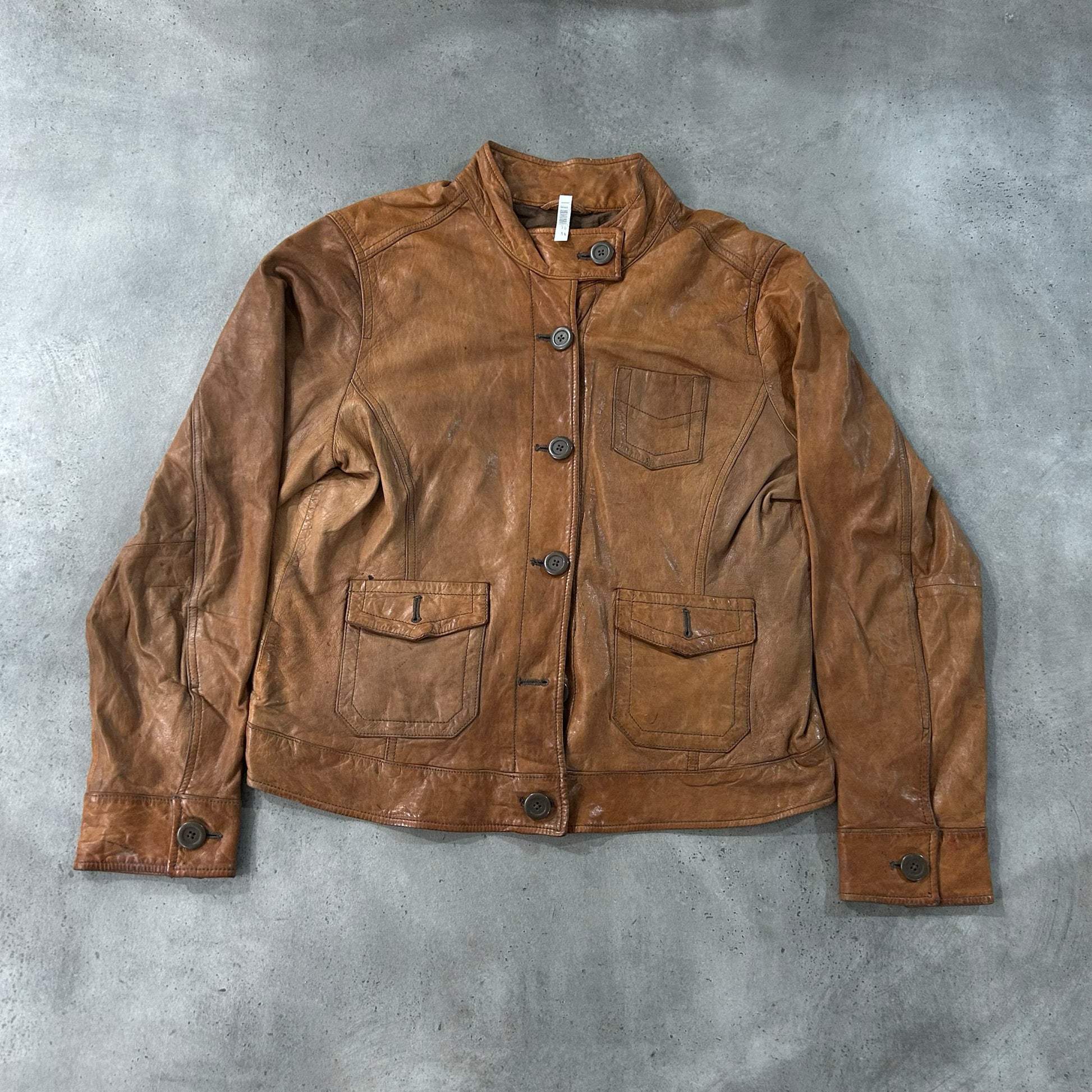 Vintage 70s-90s Gap Retro Leather Jackets