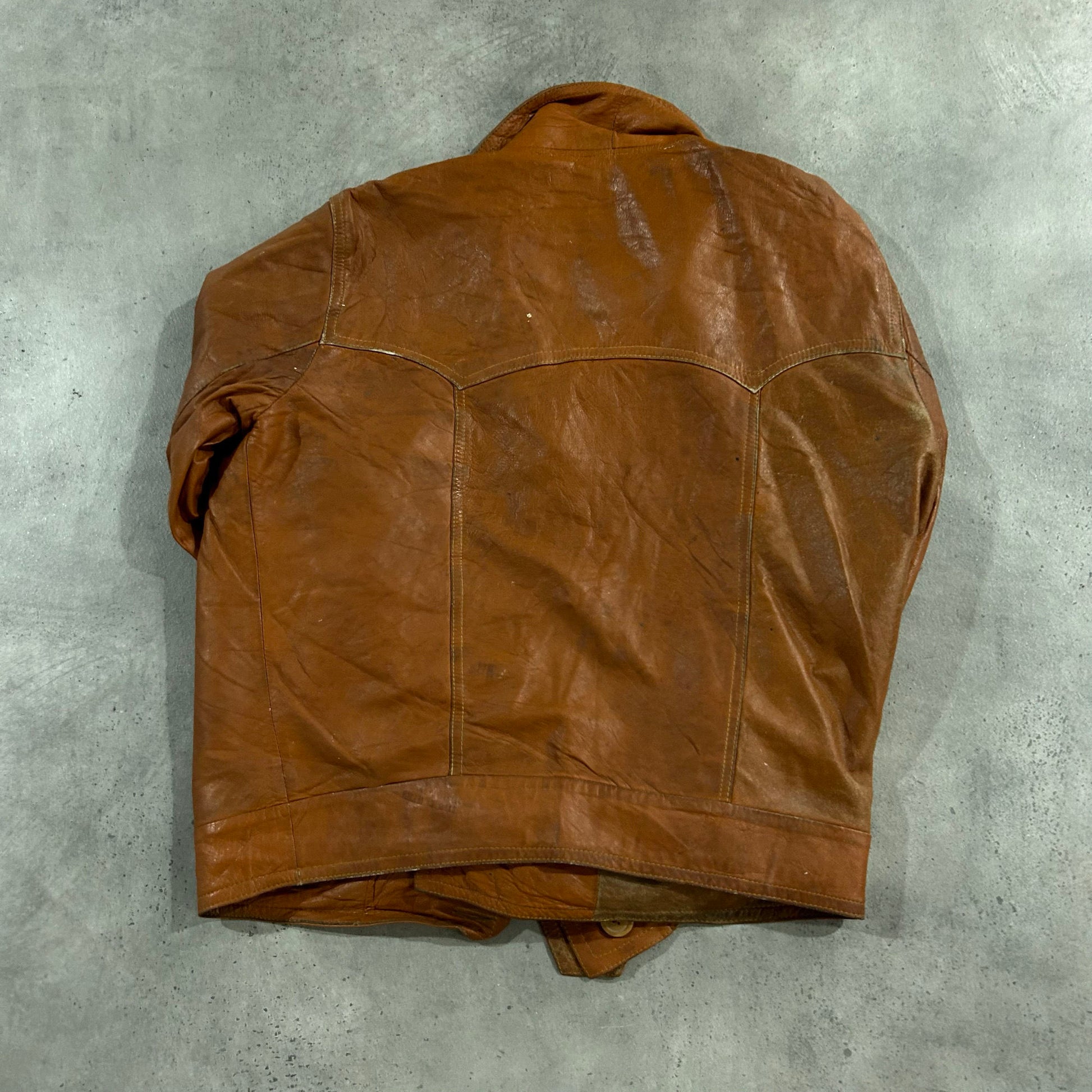 Vintage Workwear Leather Jackets