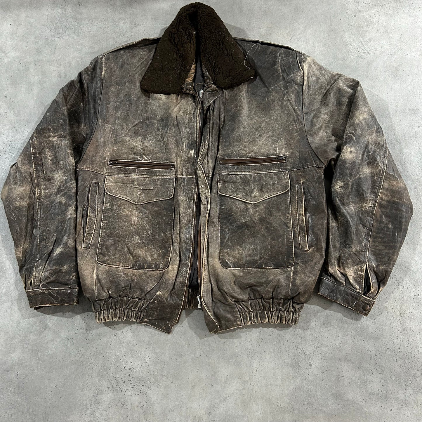 Vintage Military Flight Leather Jackets