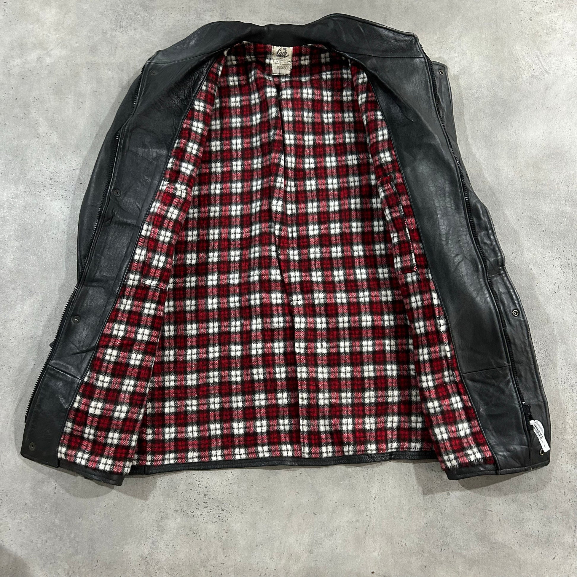 Vintage 70s-90s France Mid-Length Leather Jackets