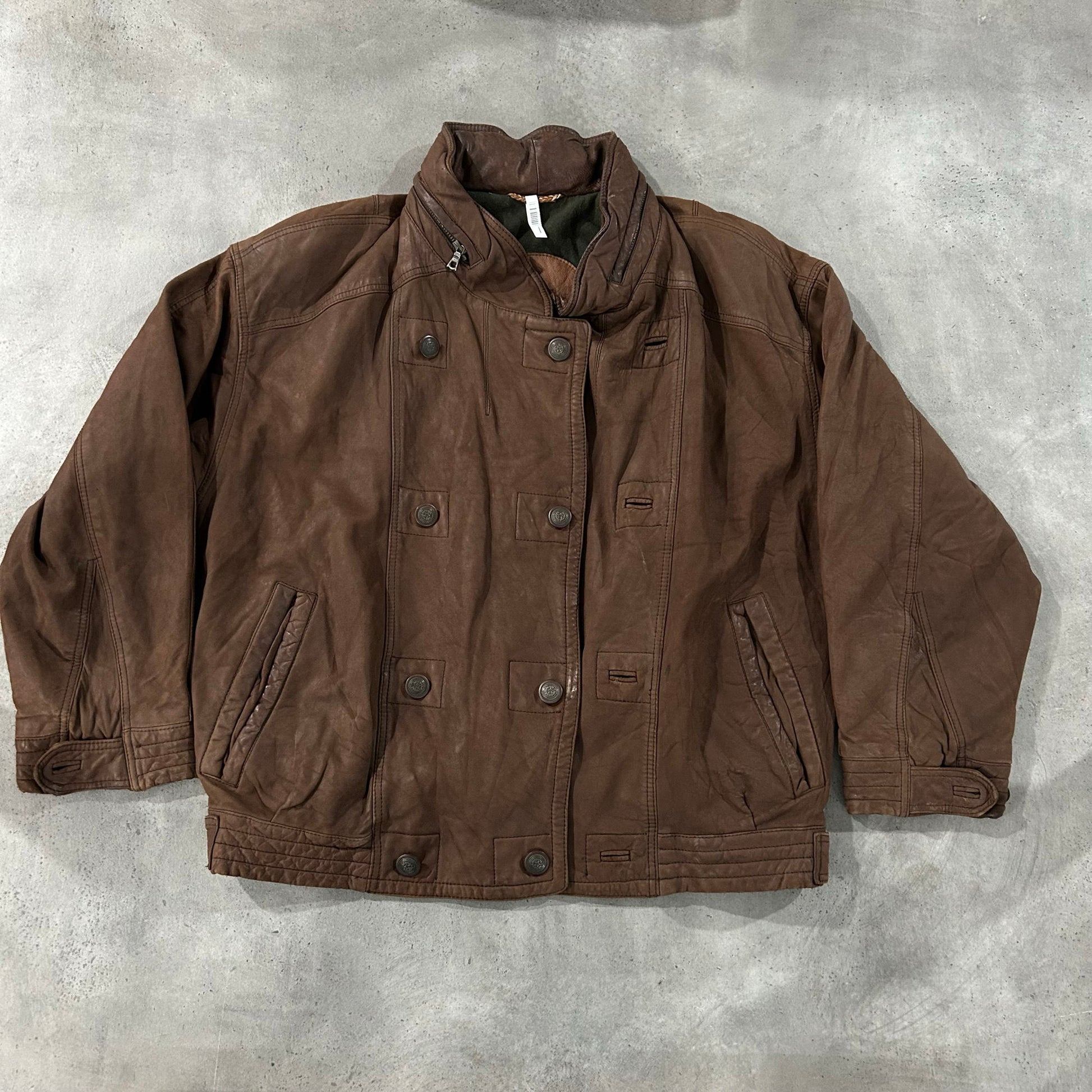 Vintage Italy Retro Leather Jackets