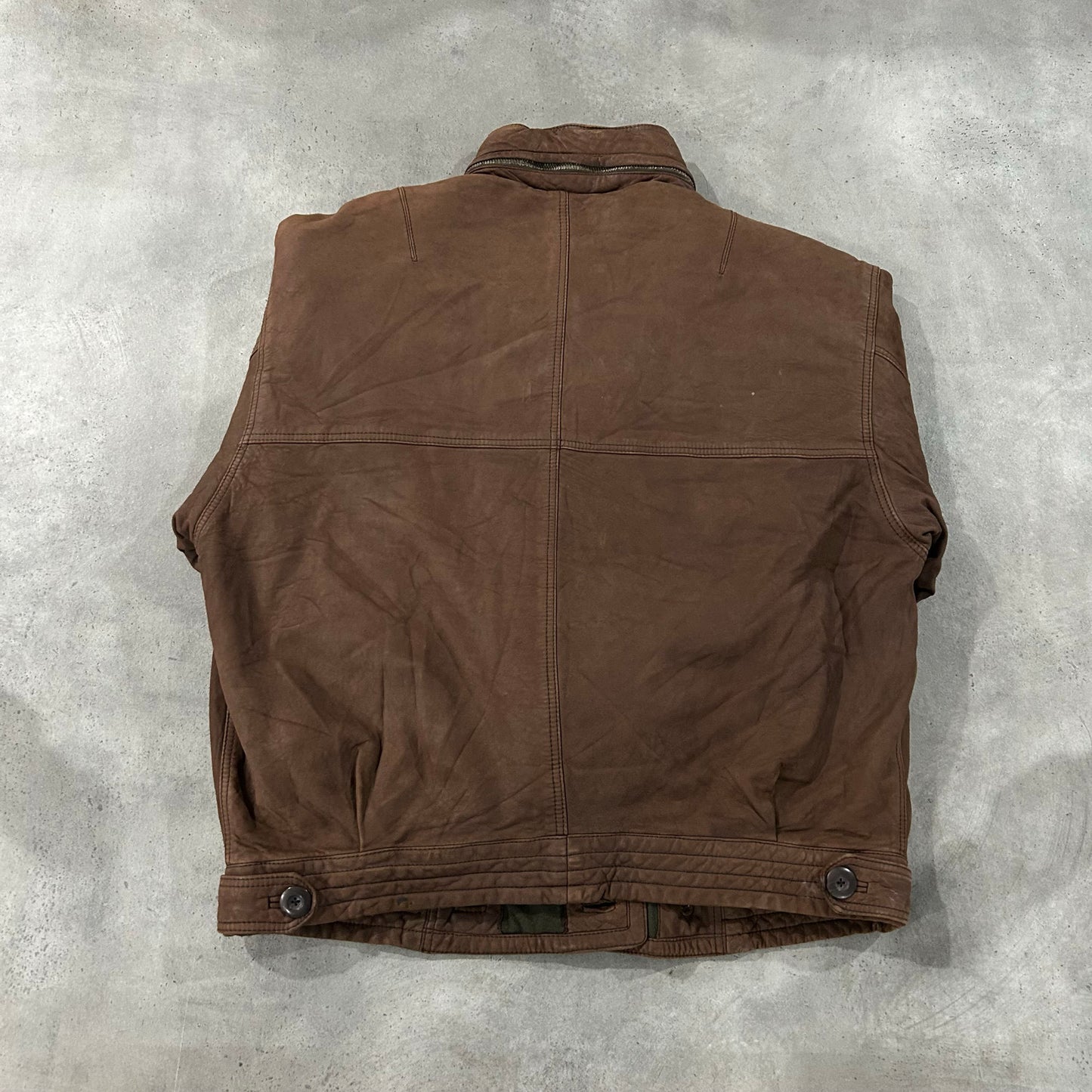Vintage Italy Retro Leather Jackets