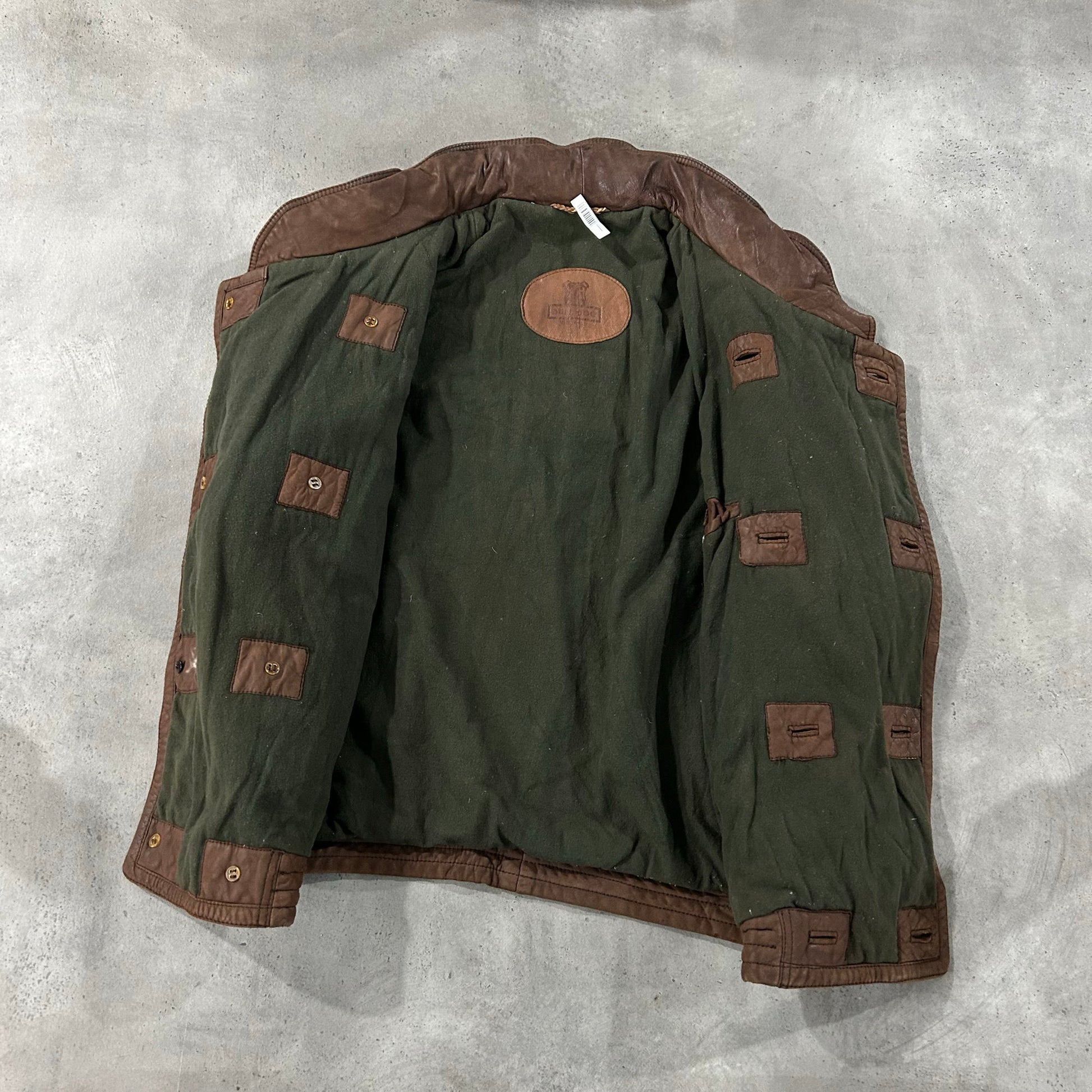 Vintage Italy Retro Leather Jackets