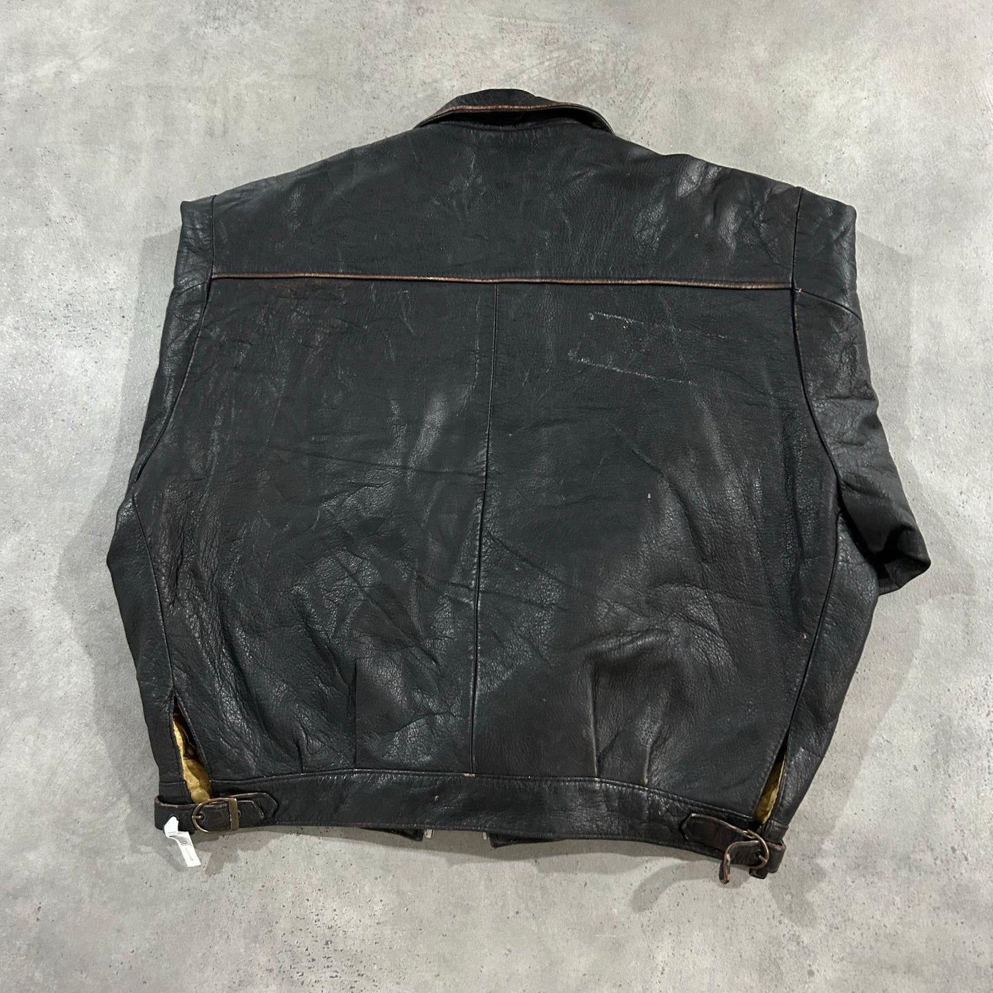 Vintage 70s-90s Italy Retro Leather Jackets
